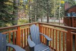 Meadow Ridge 3 Mammoth Condo Rental- Outside Deck Access and Large HD TV